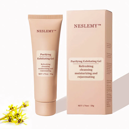 NESLEMY™ Purifying Exfoliating Gel for Acanthosis Nigricans, Exfoliation, Dark Spots, Skin Tags, and Eczema