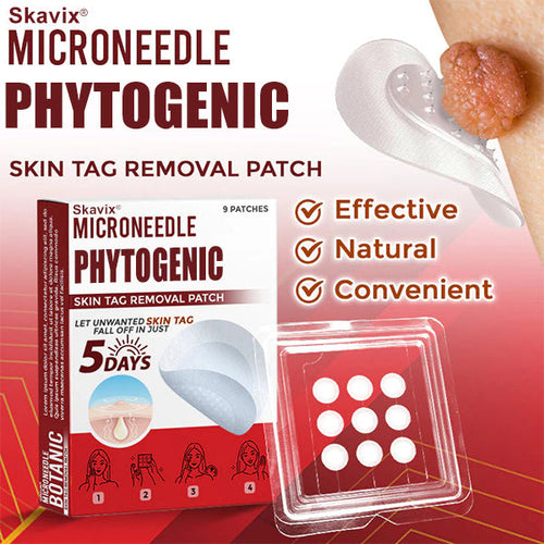 MicroNeedle Botanic Skin Tag Removal Patch ✅Australian Made