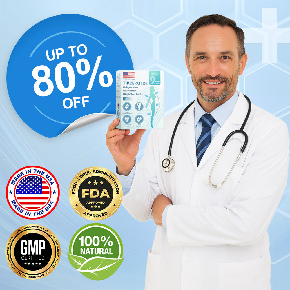 【Last Day Promotion 60% OFF】📢𝐋𝑬𝘙𝐶𝘌𝘼® SMGT-GLP-1 𝐓𝐢𝐫𝐳𝐞𝐩𝐚𝐭𝐢𝐝𝐞 & 𝐂𝐨𝐥𝐥𝐚𝐠𝐞𝐧 𝐍𝐚𝐧𝐨 𝐌𝐢𝐜𝐫𝐨𝐧𝐞𝐞𝐝𝐥𝐞 𝐏𝐚𝐭𝐜𝐡