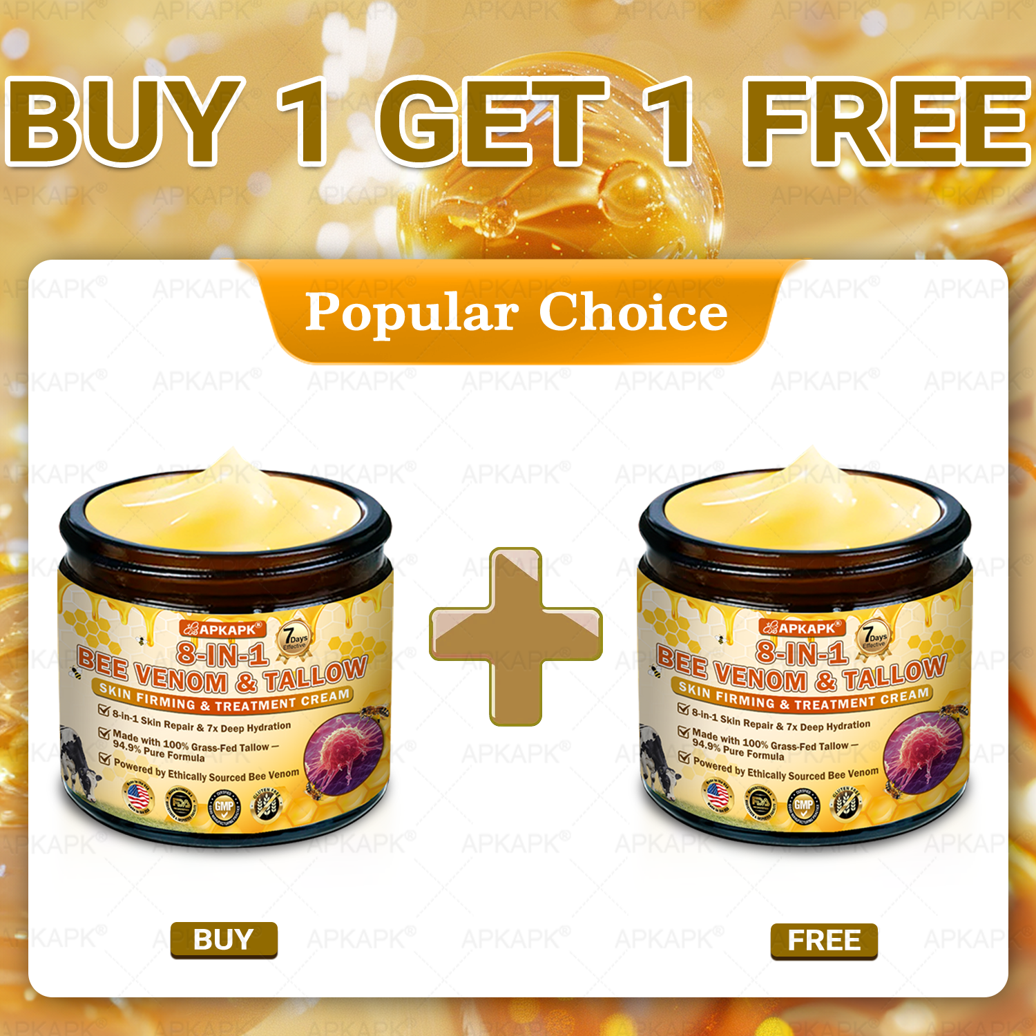 2 Jars 🔥 Buy one get one FREE 💰