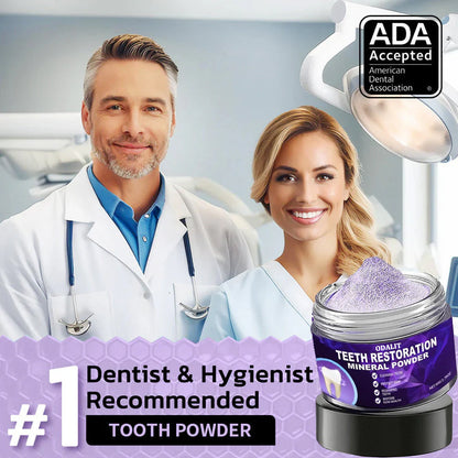 🌿Flash Sale - ODALIT™ Teeth Restoration Mineral Powder🦷(ADA recommended)👩‍⚕️(Treats periodontitis and mouth ulcers, prevents tooth loss, and repairs gum recession)